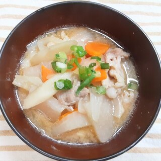 根菜たっぷりの豚汁